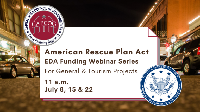 EDA American Rescue Plan Webinars June 1, 2021