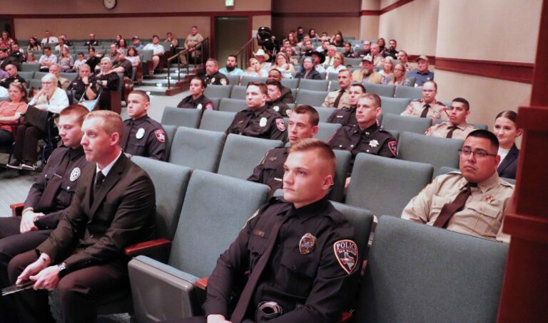 CAPCOG Regional Law Enforcement Police Academy Course 96 graduation take October 7, 2022