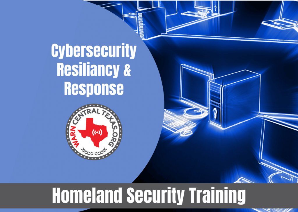 Cybersecurity Training graphic.