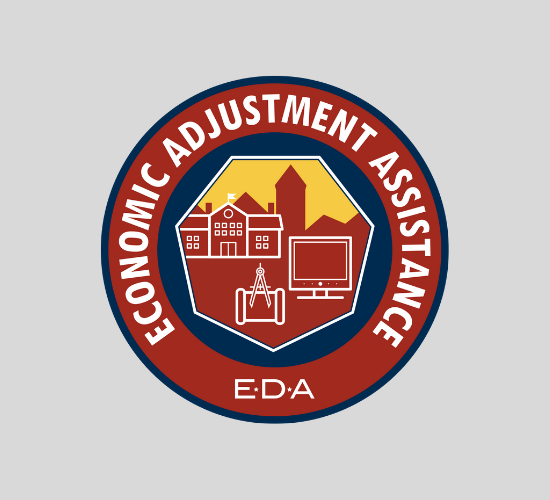 Economic Development Administration American Rescue Plan Act funding opportunity Economic Adjustment Assistance program logo-squarish