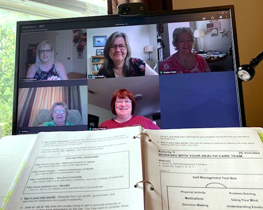 Online health and wellness course, Living a healthy life with Chronic Conditions.