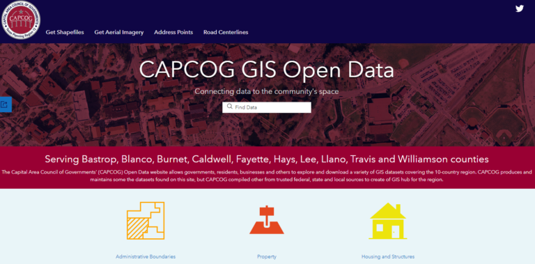 Open Data website Banner