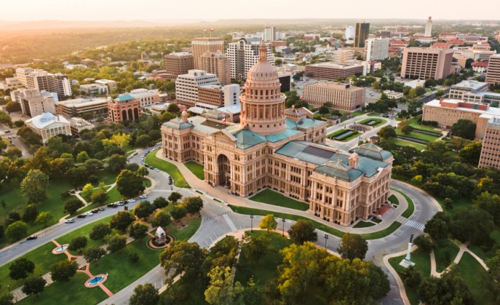 Click to read texas capital building exterior