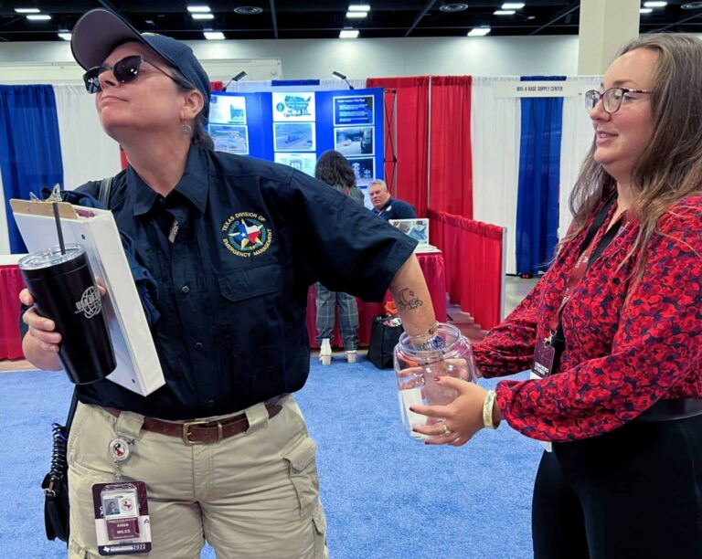 Olivia Hempy at the Texas Division of Management Conference in June 2022