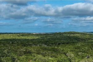 Aerial view of Dripping Springs, Texas