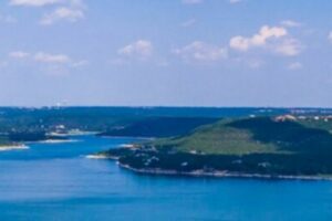 Aerial view of Lago Vista, Texas